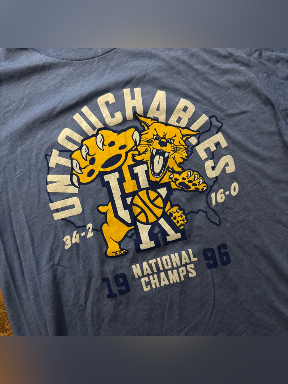 Vintage Kentucky wildcats 1996 championship shirt - Picture 2 of 3